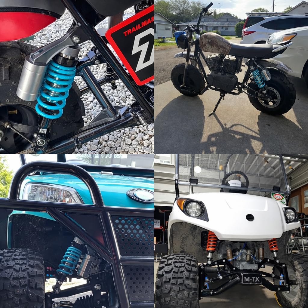 Amazon.com: Universal 320mm Motorcycle Air Shock Absorbers Rear